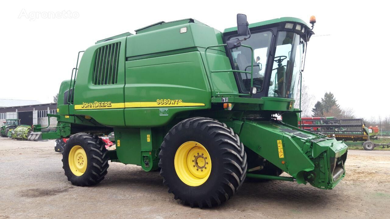 combină de recoltat cereale John Deere 9680 WTS