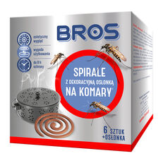 insecticid Bros Spirale Na Komary Z Osłonką 6 Szt nou