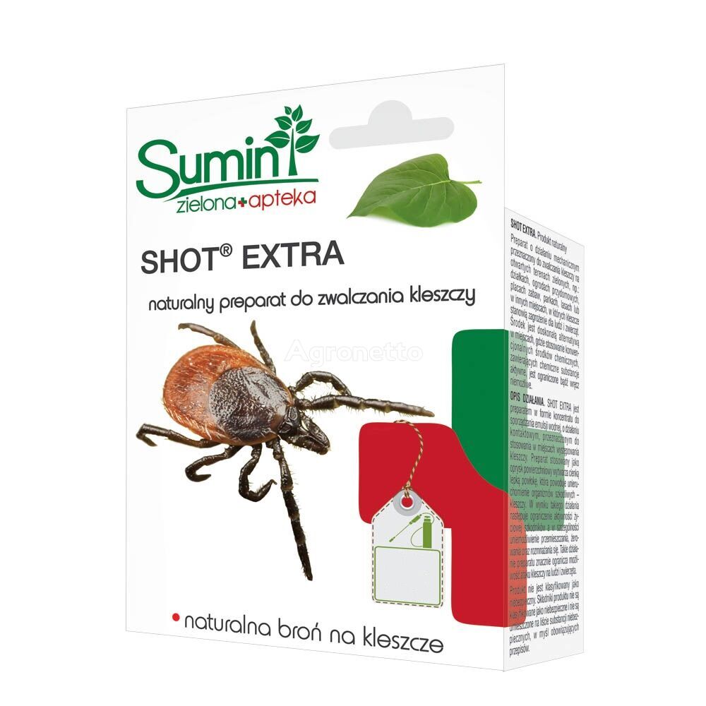 insecticid Sumin Shot Extra 50ml Preparat Do Zwalczania Kleszczy nou