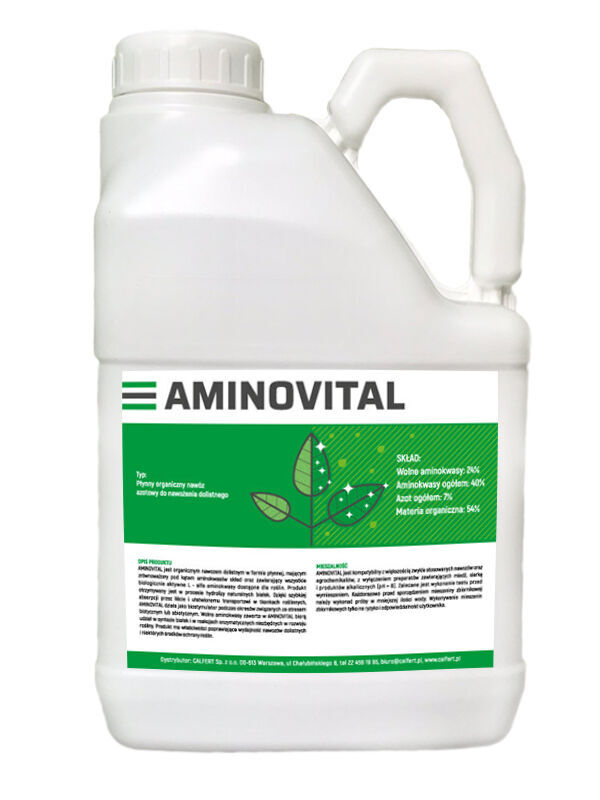 promotor de creștere a plantelor Aminovital 5L nou