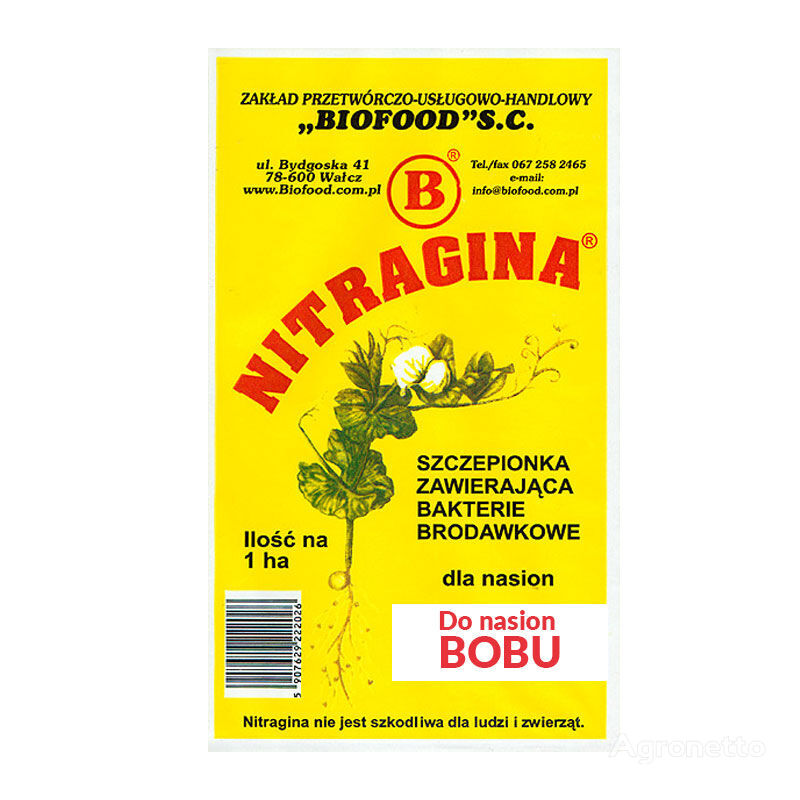 promotor de creștere a plantelor Nitragina 1 HA dla nasion bobu nou