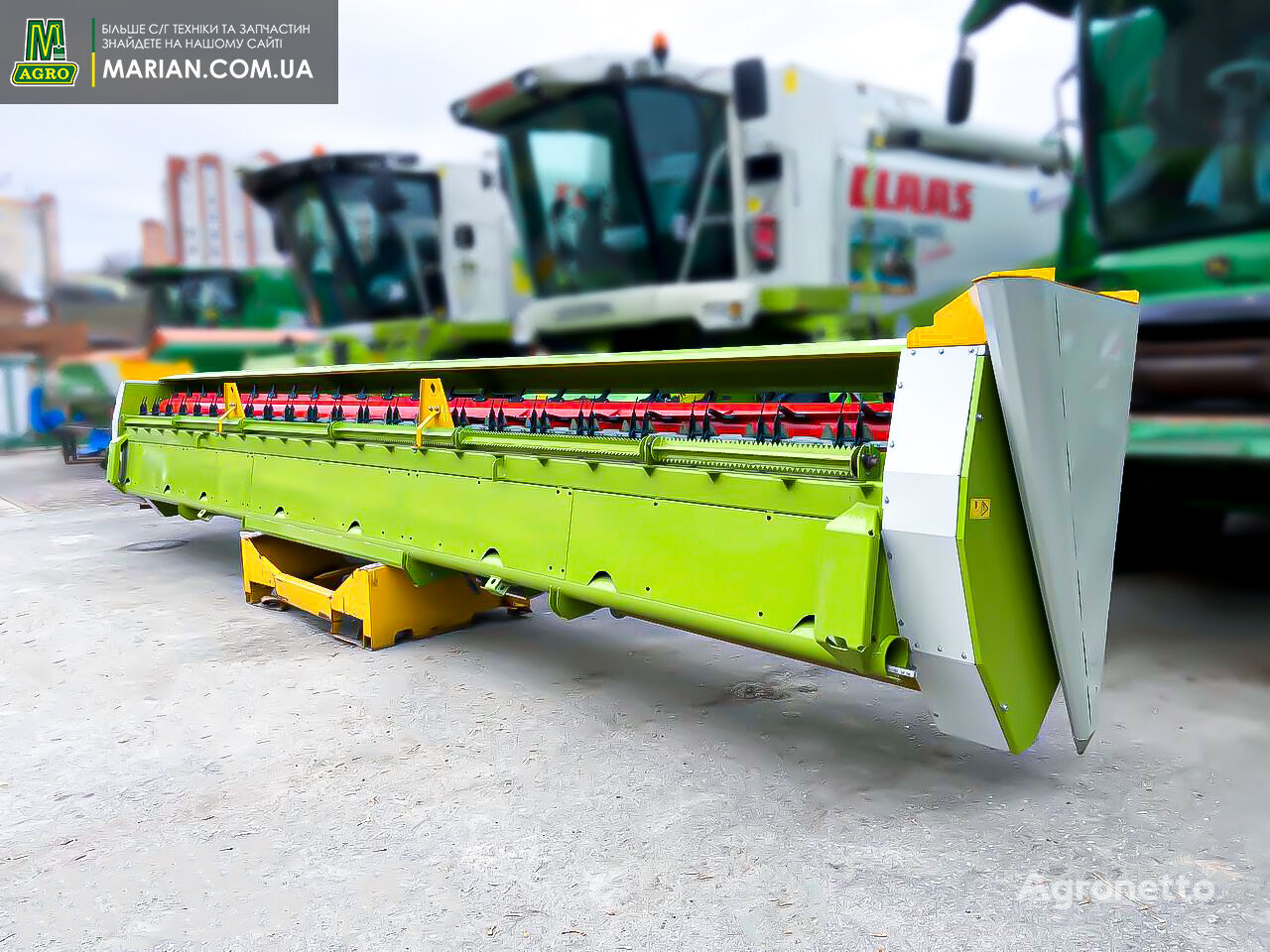 heder de floarea soarelui Claas Sunspeed 12-70 nou