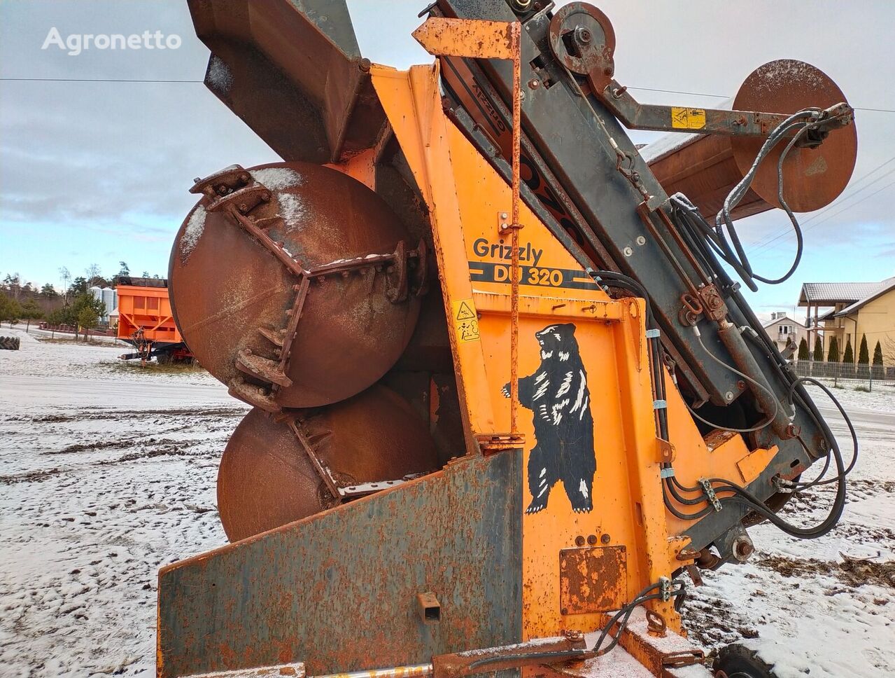 mașină de întors compost Doppstad grizzly Du 320