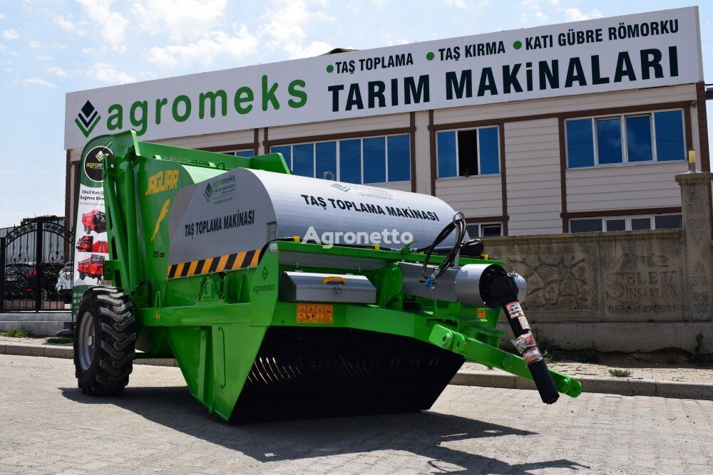 maşină de recoltare de pietre Agromeks JAGUAR 200cm STONE PICKER TAŞ TOPLAMA MAKİNASI nou