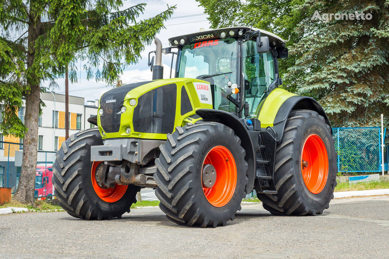 tractor cu roţi Claas  AXION 940 - 2015 ROK - CMATIC - 380 KM - GPS - AUTOPILOT