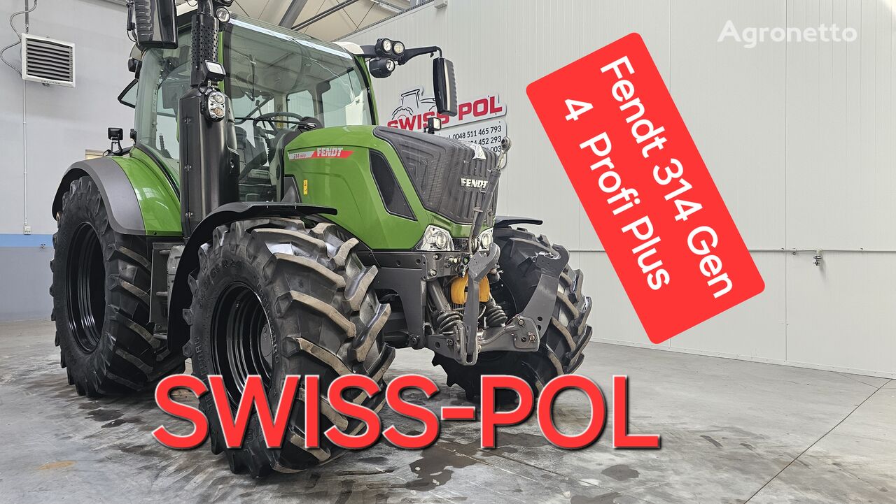 tractor cu roţi Fendt 314 VARIO GEN 4 PROFI +