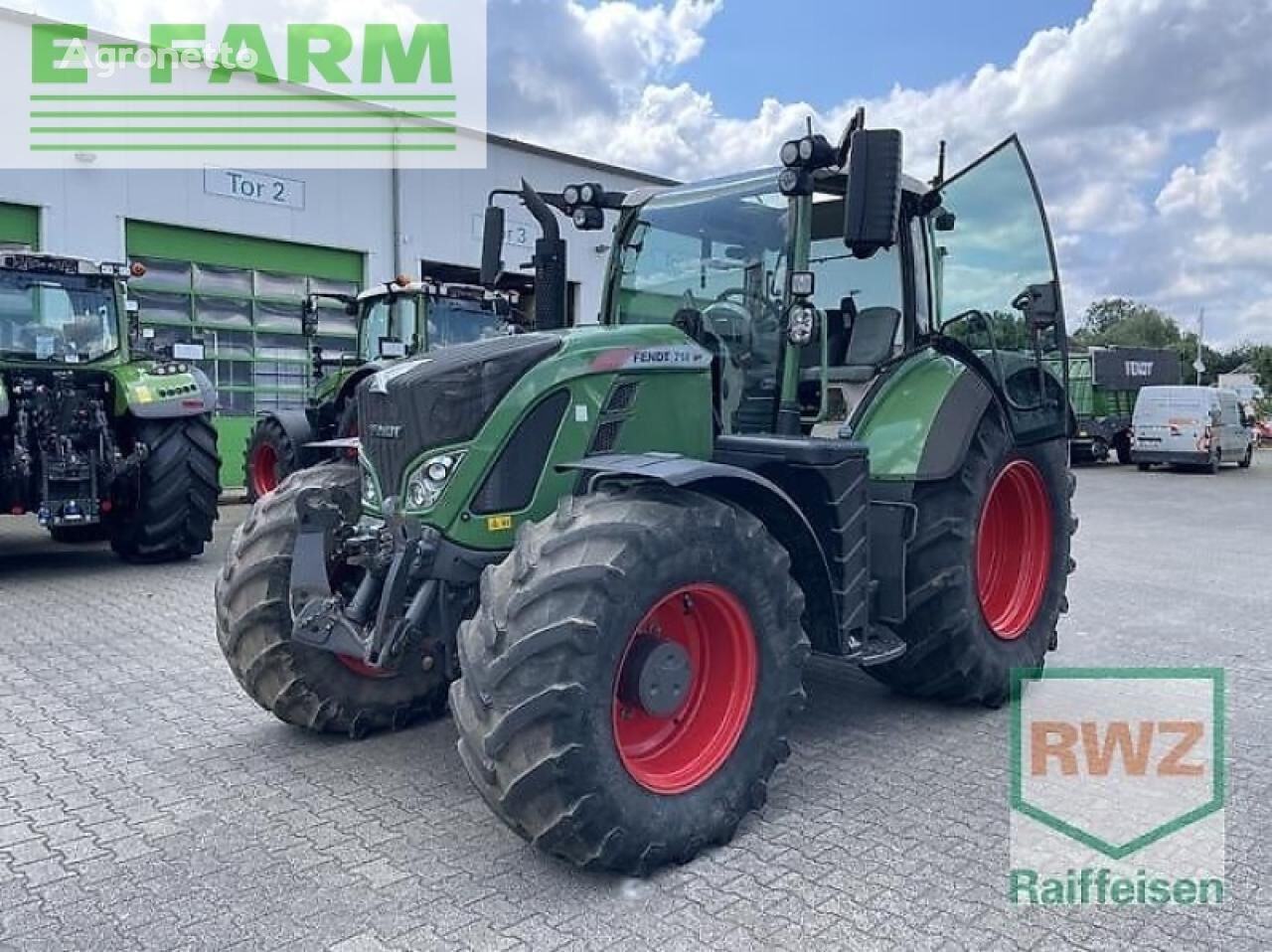 tractor cu roţi Fendt 718 profi-plus s 4 vario