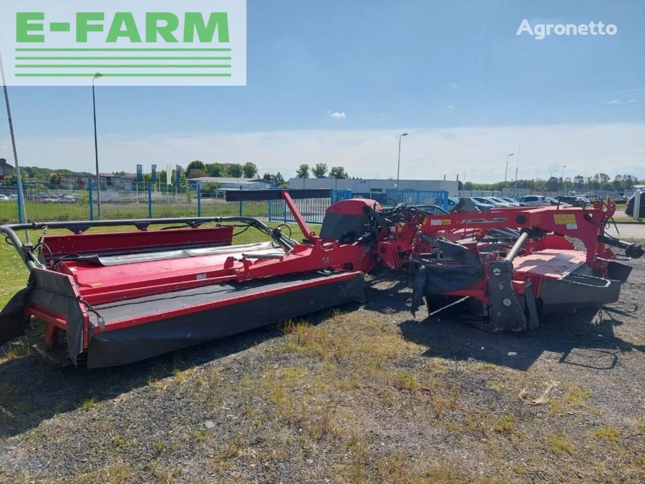 cositoare rotativă Massey Ferguson combine dm 9114